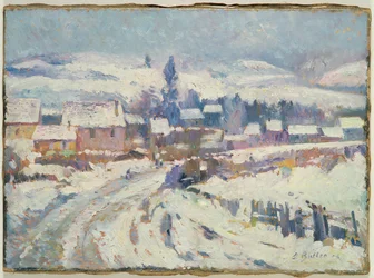 Village under Snow, 1906
